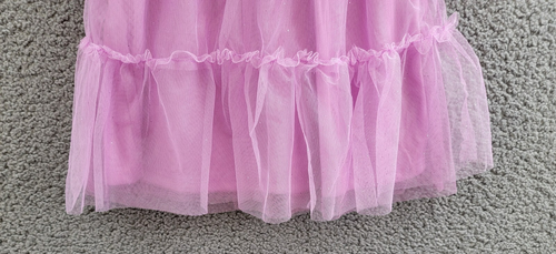 Epic Threads Glitter Tulle Dress Toddler Girls 4T Dessert Bloom Ruffle Pullover - Picture 4 of 14