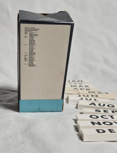 Modulex Monat Daten Januar bis Dezember Komplettsatz 60er Jahre Lego. - Bild 4 von 4