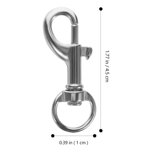 20 Pcs Heavy Duty Clips Dog Leash Hooks Swivel Snap Metal Buckle for Hanging - Picture 5 of 12