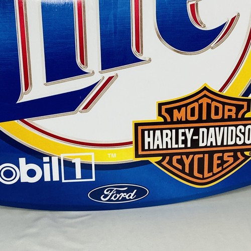 RARE Rusty Wallace #2 Miller Lite Harley Davidson RedLine Hood 27x29 - Bild 6 von 9