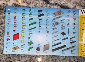Lego INSTRUCTION booklet ONLY. Lego City: Mini Crane #7991. No Bricks.
