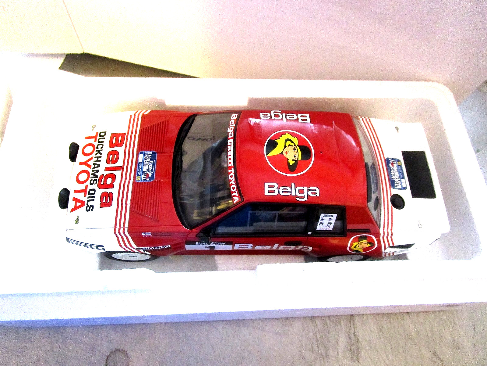 TOYOTA Celica Twin Cam Turbo GrB Haspengouw Rallye 1 Kankkunen OT1143 OTTO 118
