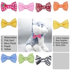 Medium Dog Bow Ties - Choose From 9 Colors!