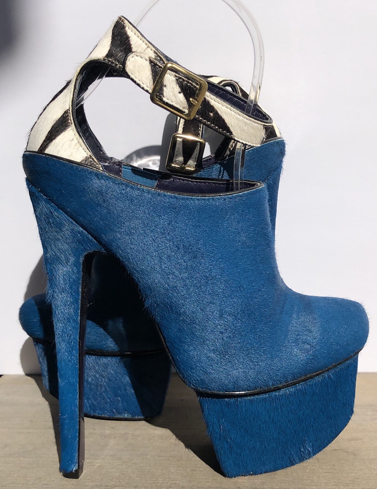 London basura Wynne Azul Y Zebra Pony Cabello Zapato De Tacón De Plataforma Talla 6 Nuevo London basura Wynne Azul Azul Azul Y Zebra Pony Cabello Zapato De Tacón De Plataforma Talla 6 Nuevo Tu satisfacción es nuestro objetivo