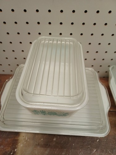 15 Pyrex Amish Butterprint Refrigerator Dish Set Complete Extras 501 502 503 - Picture 6 of 10