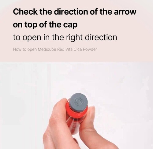 MEDICUBE Red Vita Cica Powder 13g Ance Blemish Care Powder Korean Skin Care NEW - Picture 7 of 12