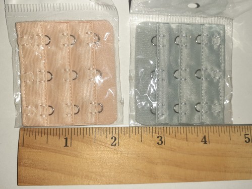 2PC Hook Ladies ELASTIC Bra Extender Strap Extension Underwear Strap Belt USA - Picture 10 of 43