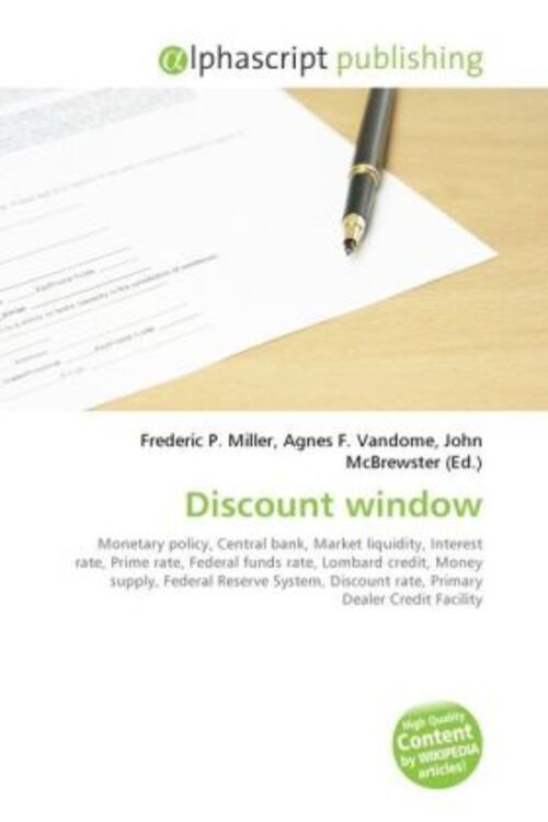 Frederic P. Miller (u. A.) | Discount Window | Taschenbuch | Englisch