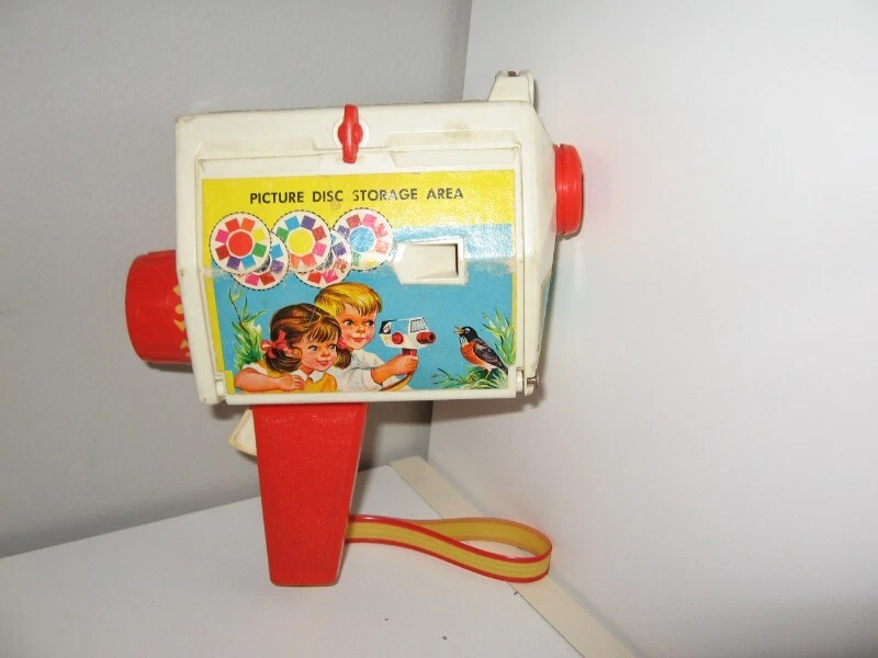Fisher price music box movie best sale camera
