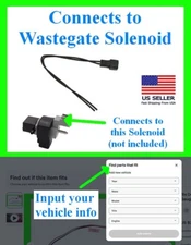 fits Hyundai Kia Wastegate Turbo Boost Control Solenoid Connector Plug Wiring