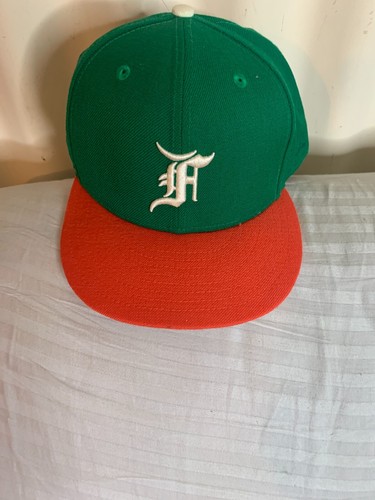 Essentials Fear Of God GreenOrange New Era The 5950 Pro Model SIZE 7 1/4 MLB