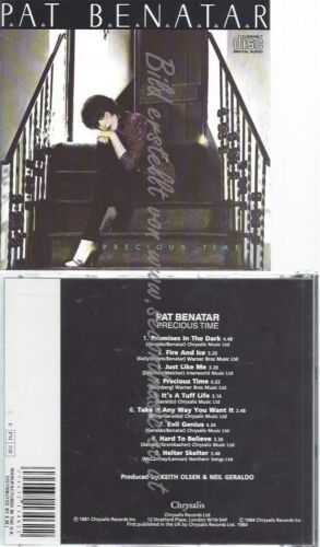CD--PAT BENATAR--PRECIOUS TIME - Picture 1 of 1