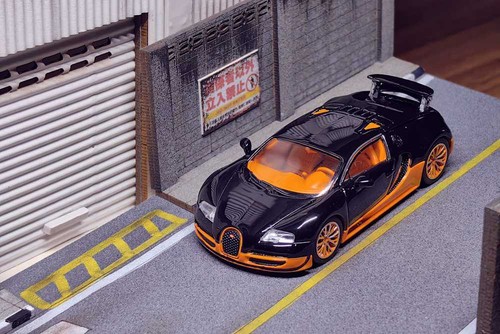 Mortal 1:64 Bugatti Veyron Super Sport Diecast Toy Car Models Collection Gifts - Picture 18 of 20