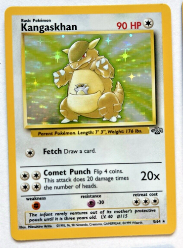 Pokémon Jungle Holo Rare Non Holo Uncommon/Common Set 1999 24 Cards w/ Repeats - Picture 5 of 10