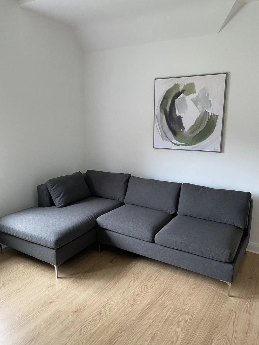 Made grey sofa deals