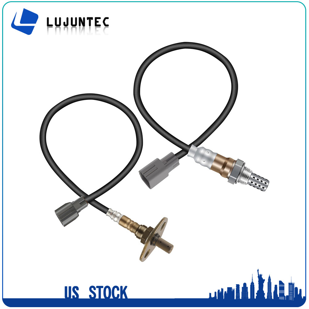 2pcs Front+Rear for 2009-2012 Toyota RAV4 2.5L Oxygen O2 02 Sensor
