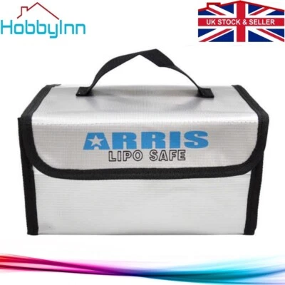 Lipo Safe Bag Fireproof Storage Protecting RC Battery Bag 215*155*115mm Arris