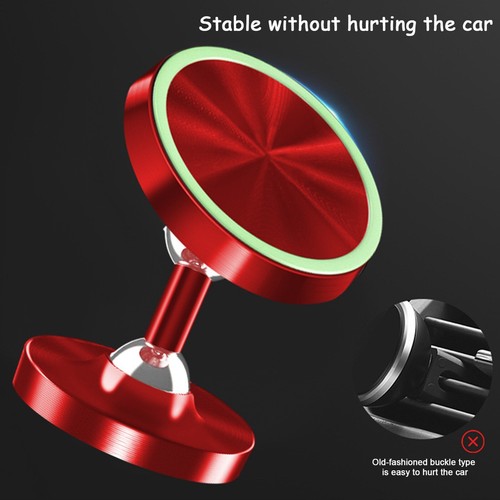 Magnetic Car Phone Holder Mount Plate Dashboard Dash Mobile 360 Black Stick on - 第 5/36 張圖片
