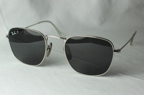 RAY-BAN SONNENBRILLE FRANK *RB 8157 9209/48* Gr.51 NEU Titanium - Polarisiert