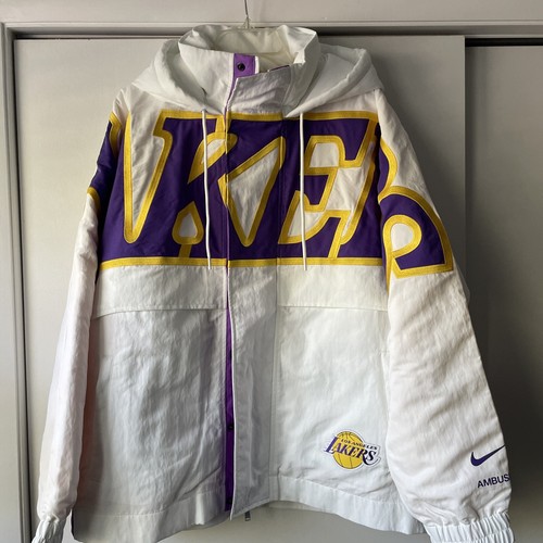 Nike x Ambush NBA Collection Lakers Jacket DB1617-121 Women’s Size M Oversized