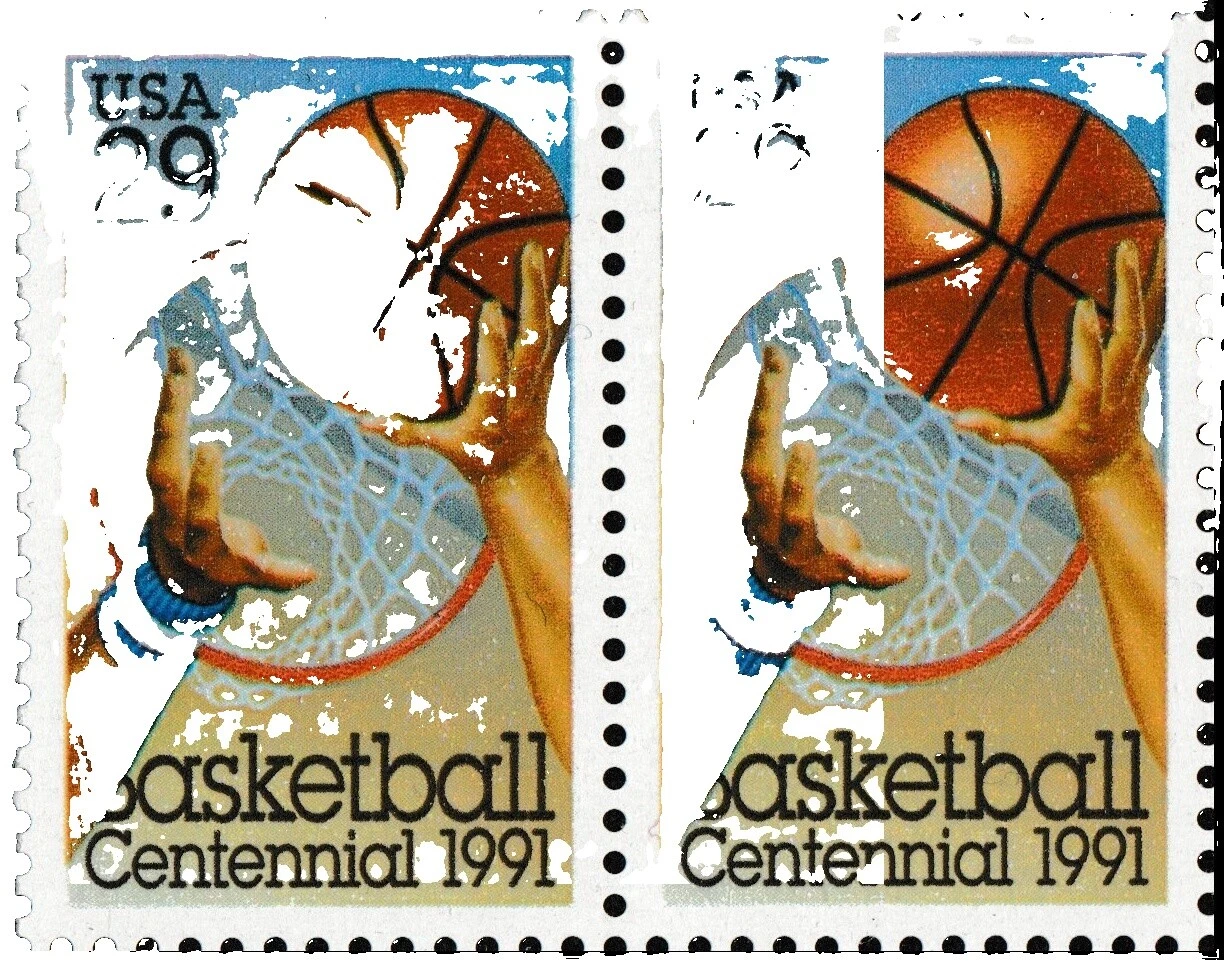 Mint Never Hinged/MNH Basketball United States Stamps
