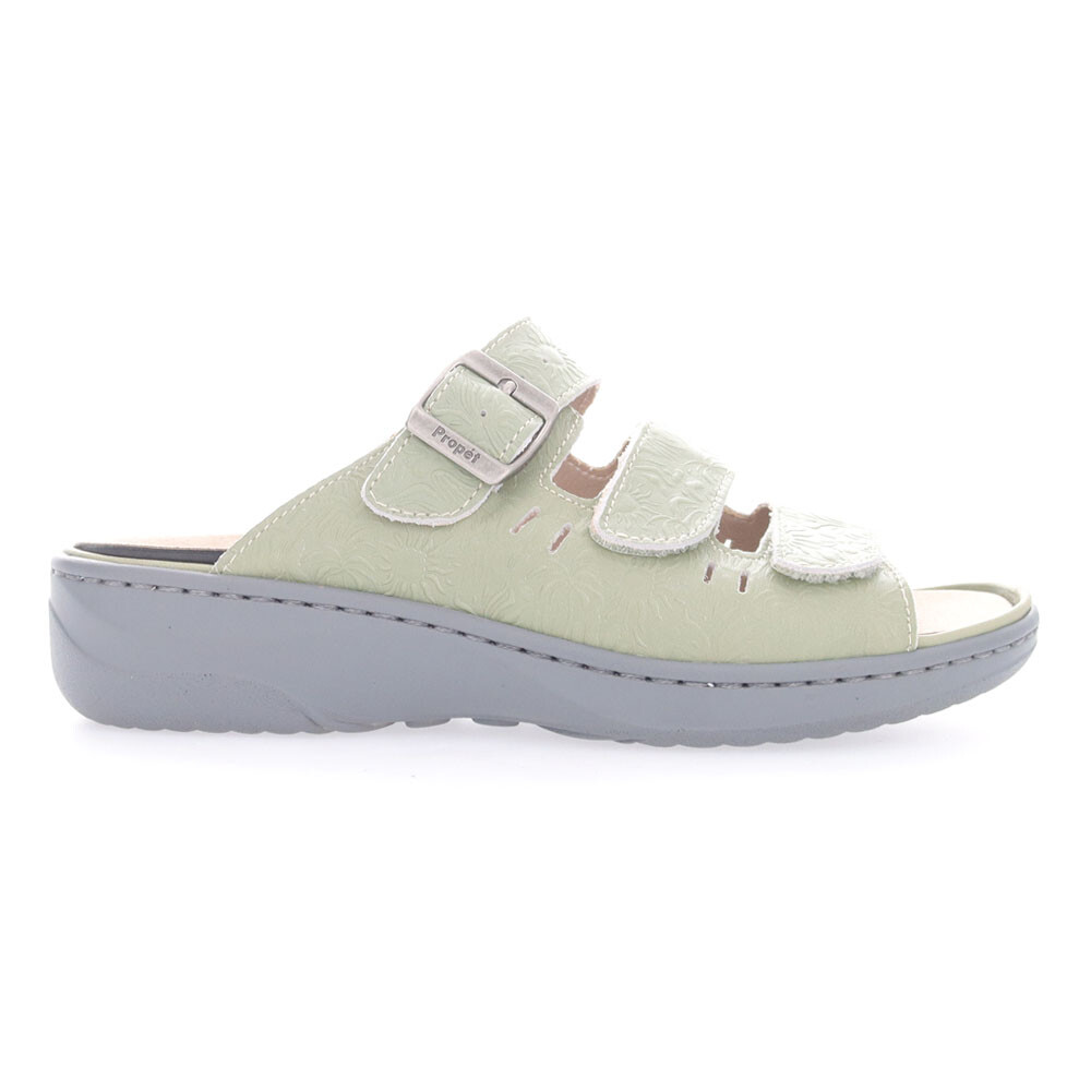 Повседневные женские босоножки Propet Breezy Walker Slide зеленого цвета WSO061L-302