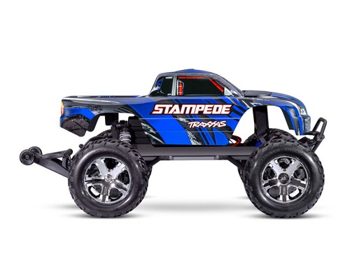 Traxxas Stampede RTR HD blau mit Akku und USB-C Ladegerät TRX36254-8-BLUE - Bild 3 von 7