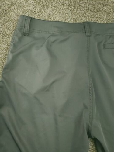 Plugg pantaloncino uomo taglia 38 verde chino piatto davanti bottoni zip vita alta elasticizzato - Foto 4 di 16