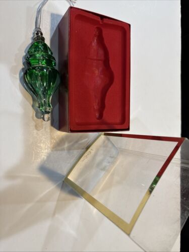 Lenox Jewels Color Gems Full Lead Crystal Christmas Ornament - Picture 7 of 8