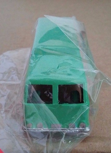 VINTAGE 1950's MIDGE TOY JUNIOR SIZE PASSENGER BUS-ORIGINAL PACKAGE-MADE IN USA - Picture 6 of 6
