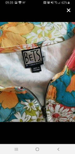 Vintage Bets By Canvasback Floral Dress - Picture 6 of 6