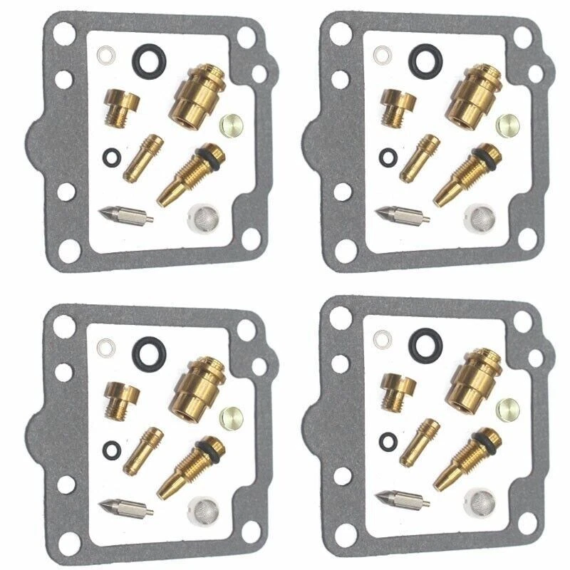 4 FOR Kawasaki 1981-1983 KZ1000 LTD J ELR CSR Carburetor Carb Rebuild repair kit Foto 2 de 3