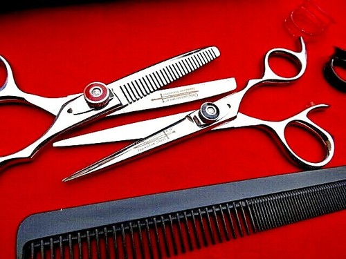 120Days WRNTY_5.5"-6" Hairdressing Hair Cutting Scissors/Japanese Steel/THINNING - Picture 4 of 12
