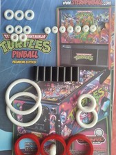 STERN PINBALL MACHINE - TEENAGE NINJA MUTANT TURTLES.LE-KIT ELASTIC-PINBALL RUBBER