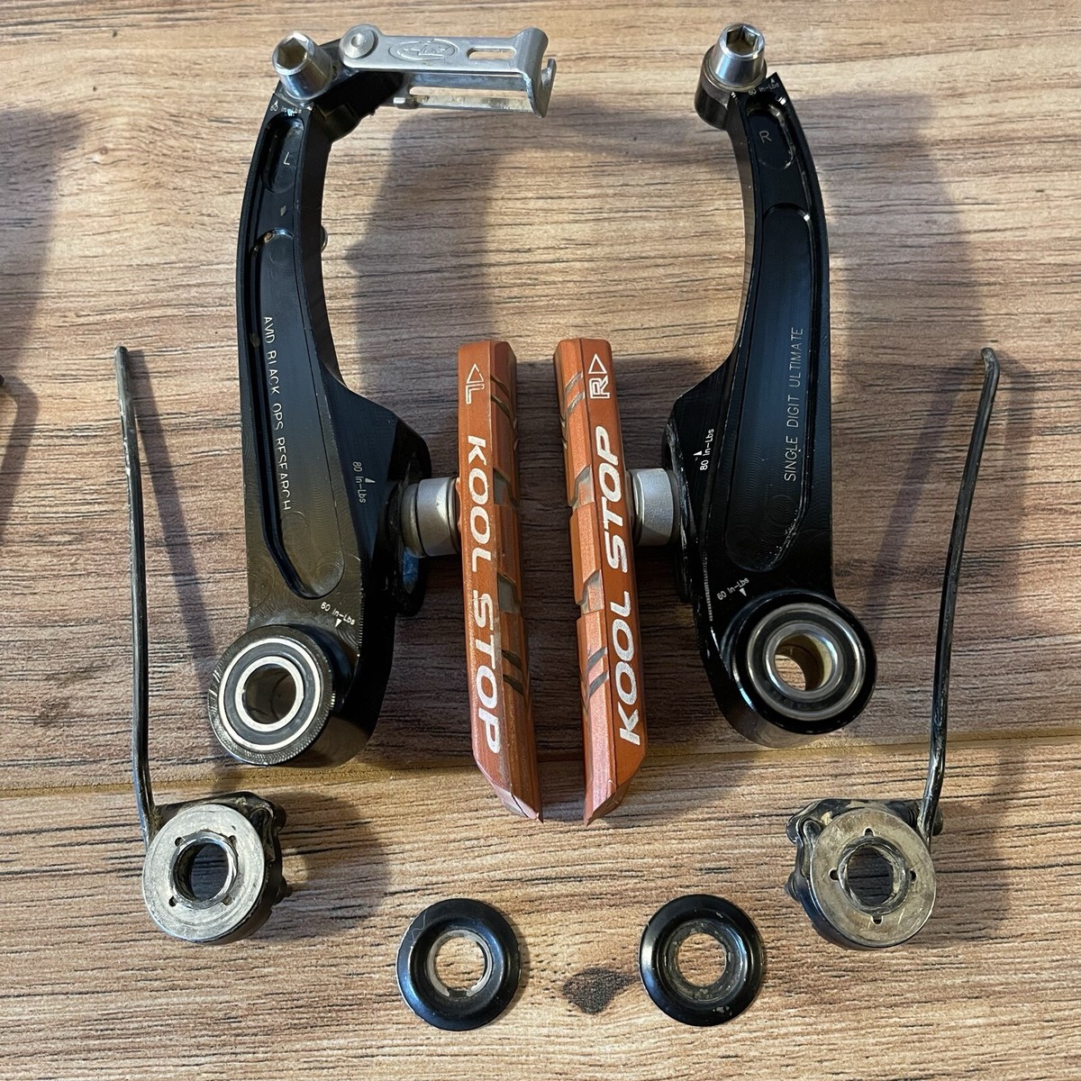 Rare Avid Black Ops Single Digit Ultimate CNC V-Brakes | eBay Rare Avid Black Ops Single Digit Ultimate CNC V-Brakes | eBay