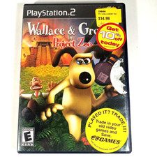 Wallace & Gromit: Project Zoo (PlayStation 2 PS2) CIB Complete & Tested