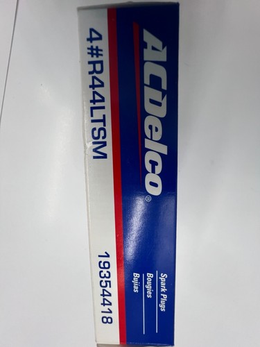 (QTY 4) ACDelco Spark Plug R44LTSM 19354418 for 2007 Chevrolet Silverado 1500 HD - Picture 20 of 22