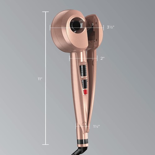 INFINITIPRO BY CONAIR Curl Secret Tourmaline Ceramic in ROSE GOLD - Open Box - Picture 5 of 6