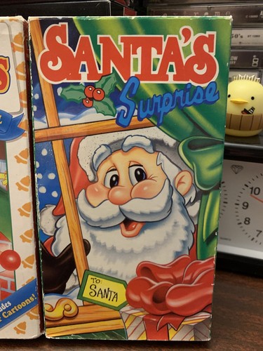 Rudolph's 1 Hour Holiday Carnival & Santa's Suprise VHS bundle - Picture 3 of 9
