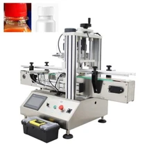 110V Automatic Capping Machine Electric Cap Sealer Bottle Height:2-7in Dia.1-4in