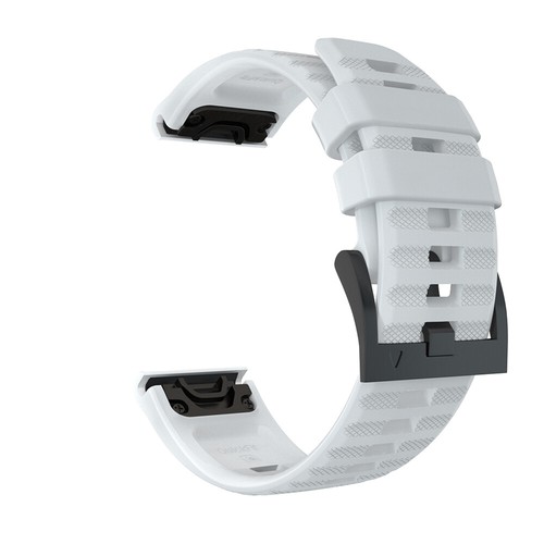 Bracelet silicone 22 26 mm pour bracelet de montre Garmin Fenix 8 7X 7 Pro solaire/6X 6 5X plus - Photo 14 sur 20