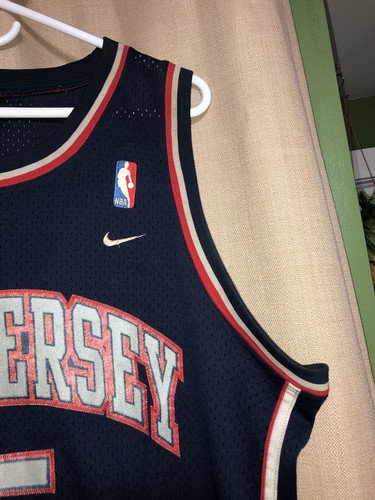 VINTAGE NIKE Jason Kidd #5 NEW JERSEY NETS NBA Stitched Jersey Herren XL *LESEN* - Bild 9 von 24