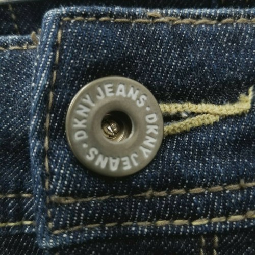 DKNY East Village Jeans Womens Size 12 Dark Wash Denim High Rise Bootcut - Picture 6 of 11