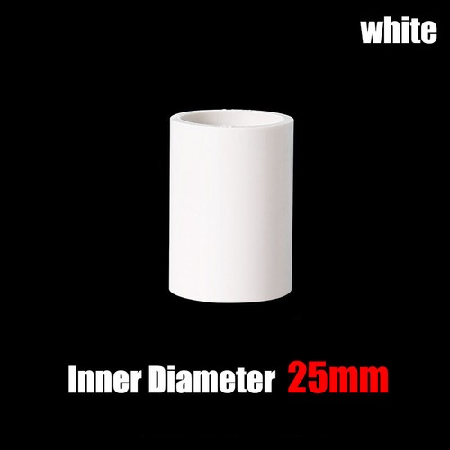 PVC Direct Pipe Fitting Straight Joint Water Pipe Socket Coupling 20~200mm White - Picture 12 of 22