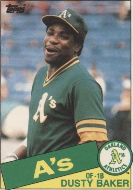 1985 Topps Traded - Dusty Baker #4T - 1 of 1