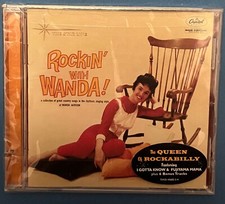 WANDA JACKSON Rockin' With Wanda! CD "Queen of Rockabilly" Sealed -Bonus Tracks