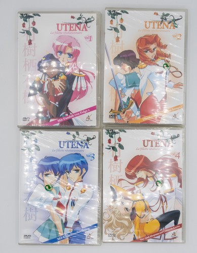Utena Revolutionary Girl OVA Anime komplette Serie 8 DVDs - Foto 2 di 5