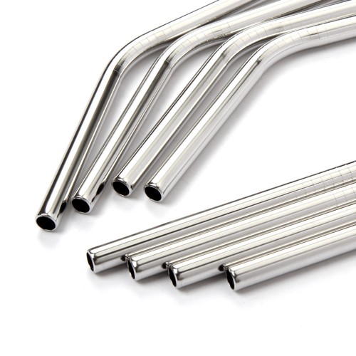 10.5" Long Reusable Stainless Steel Drinking Straws Metal for 30 Oz Yeti Tumbler - Picture 10 of 12