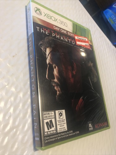 Metal Gear Solid V: The Phantom Pain DAY ONE Edition KONAMI  Xbox 360 NEW SEALED - Picture 1 of 4