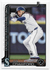 2025 Topps #298 J.P. Crawford - Seattle Mariners